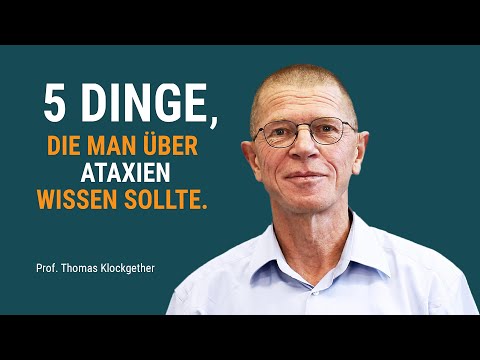 5 Dinge, die man über Ataxien wissen sollte.