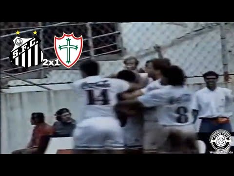 Santos 2 x 1 Portuguesa - 17/10/1992 - Melhores Momentos - Silvio Luiz