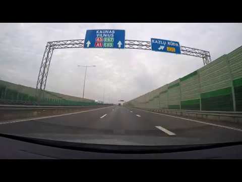 E67/A5 Marijampolė - Kaunas motorway