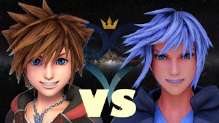 【KH3】Enhanced Riku VS Enhanced Sora (Mods moveset & Visual 1080p)