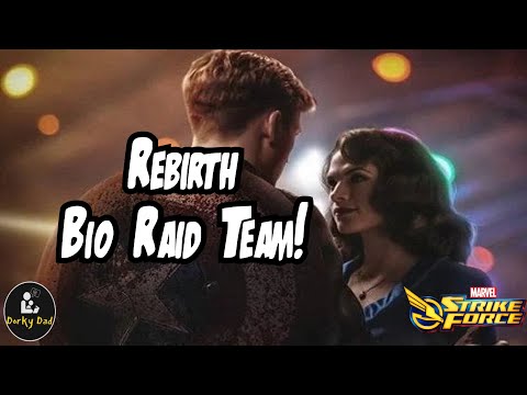 The Rebirth Team - New Bio Raid Team - RIP Web Warriors - Marvel Strike Force