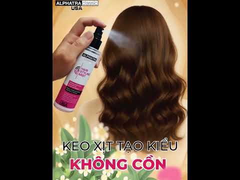 Tập 101:  KEO XỊT TẠO KIỂU KHÔNG CỒN  GIỮ NẾP TÓC MỀM MẠI TỰ NHIÊN - PRO HAIR QUEENCOS