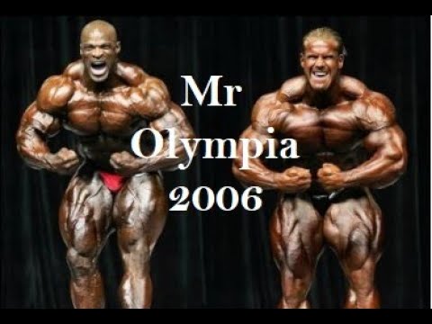 MR OLYMPIA 2006 Jay Cutler Ronnie Coleman