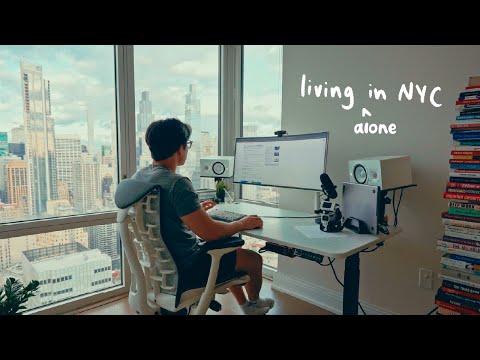 my productive routine living alone in NYC