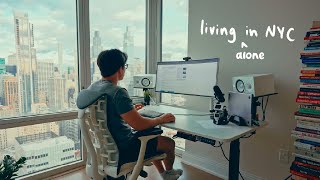 my productive routine living alone in NYC