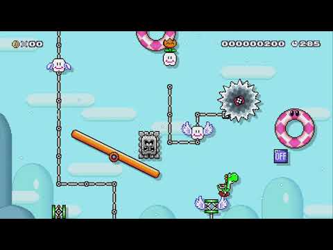 Don't move Mario #2! by Vanillip - Super Mario Maker 2 - No Commentary 1bv