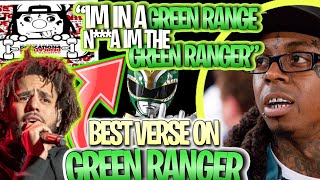 LIL WAYNE AND J COLE *GREEN RANGER* | BEST VERSE (Reaction)