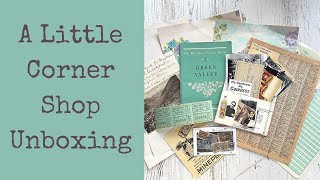 Opening Goodies from A Little Corner Shop (Aloha Creations on Insta!)