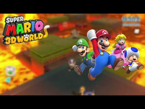Simmering Lava Lake - Super Mario 3D World (Slowed Down)