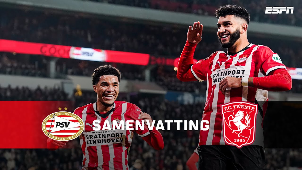 🇲🇦 SAIBARI toont KLASSE met 2️⃣ doelpunten & 2️⃣ assists 🥶 | Samenvatting PSV - FC Twente