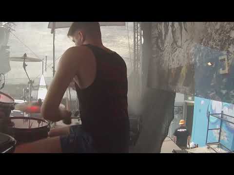 Stillbirth - Beating Pacifists - Live at Death Feast Open Air 2017 - Drumcam