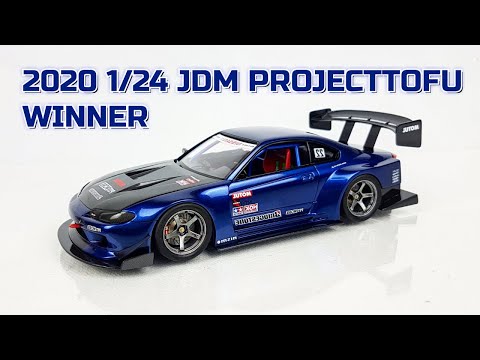 How I Built A Contest Winner Car. 1/24 JDM Facebook Build-off Contest 2020#Projecttofu.