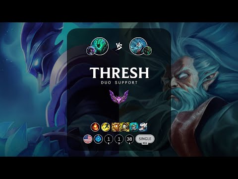 Thresh Support vs Zilean - NA Master Patch 13.5