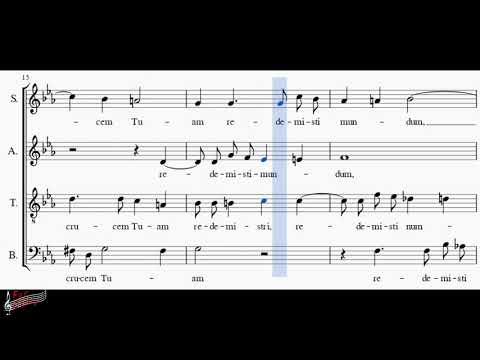 Choir/chór - Q. Gasparini - Adoramus Te Christe - Soprano