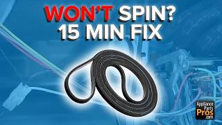 How To: GE Dryer Drive Belt WE12M29