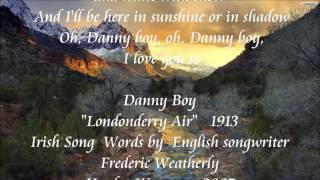 Hayley Westenra ♫ Danny Boy ♫  Lyrics