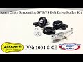 Jones SBC Serpentine WP & PS Pulley Kit (6000-7000 RPM)