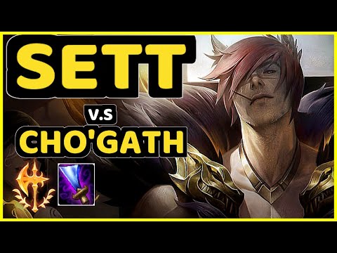 ELWIND (SETT) vs CHO'GATH - TOP GAMEPLAY - EUW Ranked DIAMOND