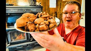 Deep Fried Cod, Bacon Scallops, Cod Tongues & Cheeks | Traditional Newfoundland Feast