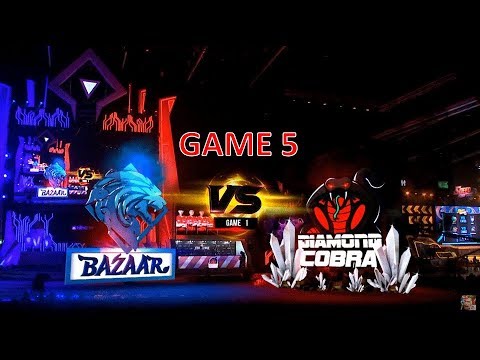 BAZAAR GAMING vs TOYOTA DIAMOND COBRA (Game 5) RoV Pro League Season 3 Championship - Day1