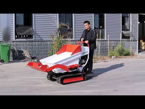 500kg Loading capacity Hydraulic tipping mini dumper