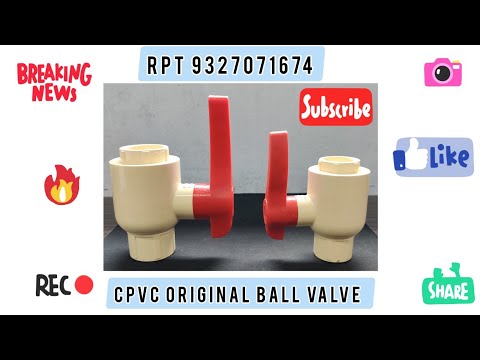 Original Cpvc Heavy Ball Valve