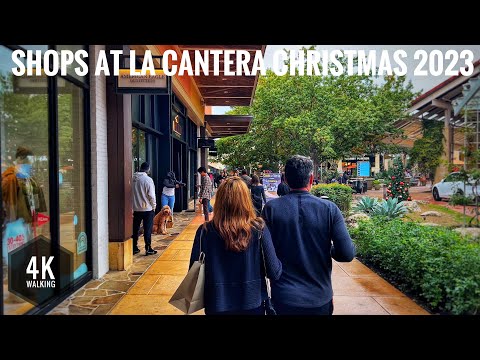 Walking around Shops at La Cantera - Christmas 2023