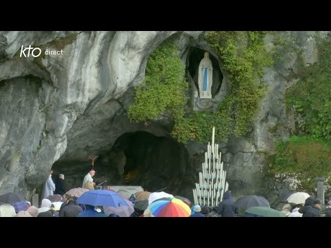 Chapelet du 23 mars 2025 à Lourdes