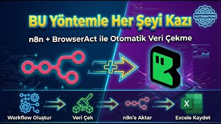Web Scraping Hiç Bu Kadar Kolay Olmadı n8n ve BrowserAct Entegrasyonu 