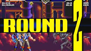 Download lagu Slice and Slisaur vs Alien Warrior and Alien Stalker MUGEN BATTLE mp3