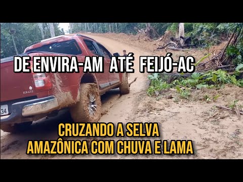 Cruzando o Amazonas até o Acre por uma das piores estradas da Amazônia / Norte do Brasil 