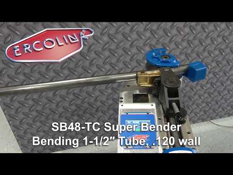 ERCOLINA SB48-TC Super Bender 2" Tube or 1-1/2" Sch. 40 Pipe Pipe, Tube & Profile Benders Non Mandrel | CML USA Inc. (1)