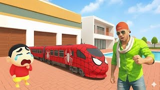 🤩 Brand New Spiderman Train 🚋 🤯 in Indian Theft Auto Simulator 🔥