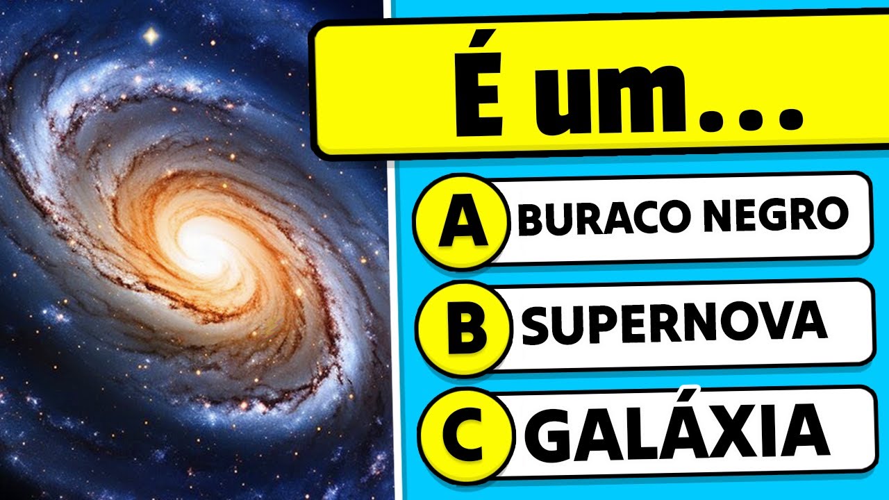 Quão Bom é o Seu Conhecimento do Universo? 🚀🌌✅ Quiz de Conhecimentos Gerais