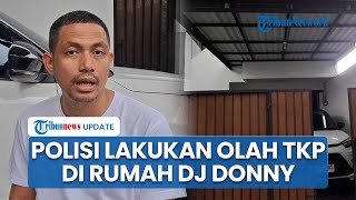 Olah TKP di Rumah DJ Donny, Polisi Amankan Pecahan Kaca Botol Bom Molotov hingga Satu Lembar Foto