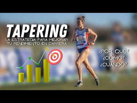 Tapering antes de una carrera 🎯 cómo hacerlo (con ejemplos)