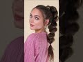 How To VIRAL Faux Braided Ponytail