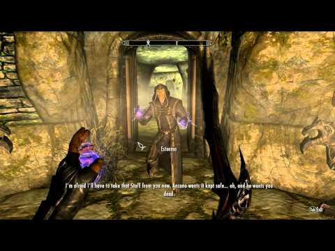 Skyrim: Cocky Thalmor Agent Gets OWNED