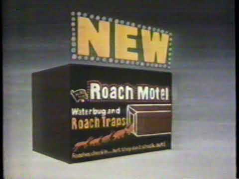 1981 Black Flag *New* Roach Motel "More Check in, but they don't check out" TV Commercial