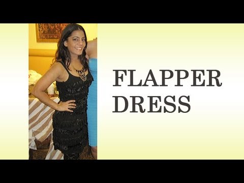 DIY How to Make a Flapper Dress Halloween Costume -...