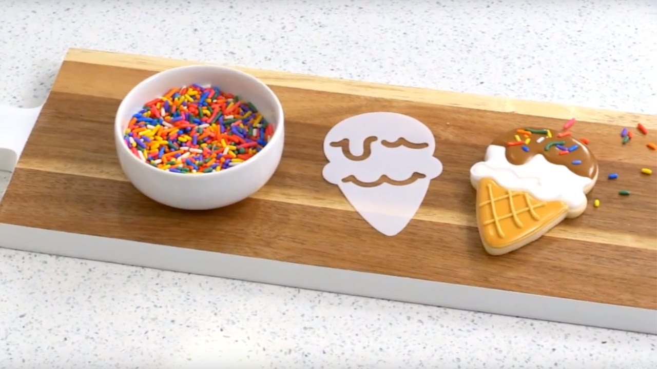 Sweet Sugarbelle Ice Cream Cookie Decorating Video