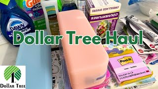 DOLLAR TREE HAUL - BACK TO SCHOOL HAUL - STATIONERY, EVERY ESSENTIALS
