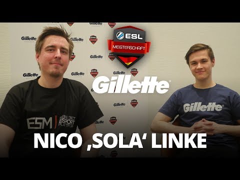 Nico 'Sola' Linke als Gillette-Markenbotschafter - ESL Frühlingsmeisterschaft 2018