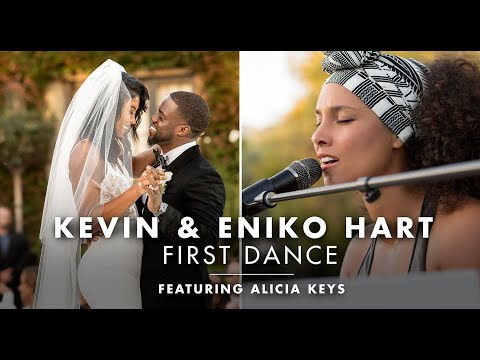 Kevin Hart & Eniko's Wedding First Dance ft. Alicia Keys | Suzanne Delawar
