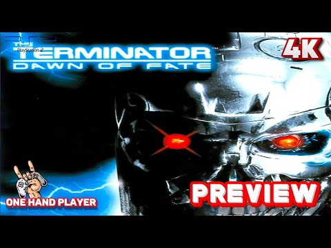 Terminator: Dawn of Fate PS2 Gameplay (4K60FPS) First 15 Minutes One Hand Player