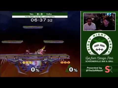 Friday Night Turnip #16 - Nes (Peach) vs. Hulka (Sheik) - Losers Eighths