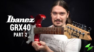 Video thumbnail for Ibanez GRX40 - Detailed Review Part 2 by Max Solo Music