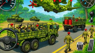 Army Truck Driving 3D Simulator Offroad Cargo Duty - Android gameplay #27