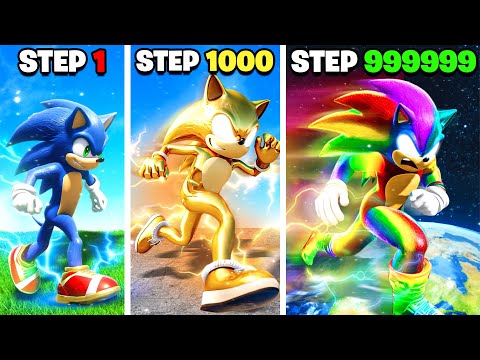 Sonic Upgrades With EVERY STEP In GTA 5!