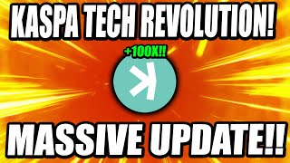 KASPA IS A TECHNOLOGICAL REVOLUTION!! KASPA HOLDERS WATCH THIS NOW!! *URGENT!*